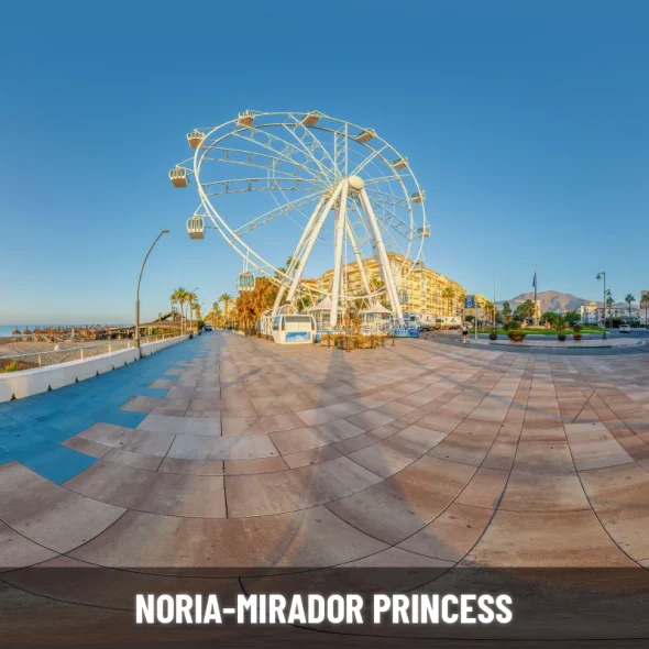 Fotografía 360º Noria-Mirador Princess