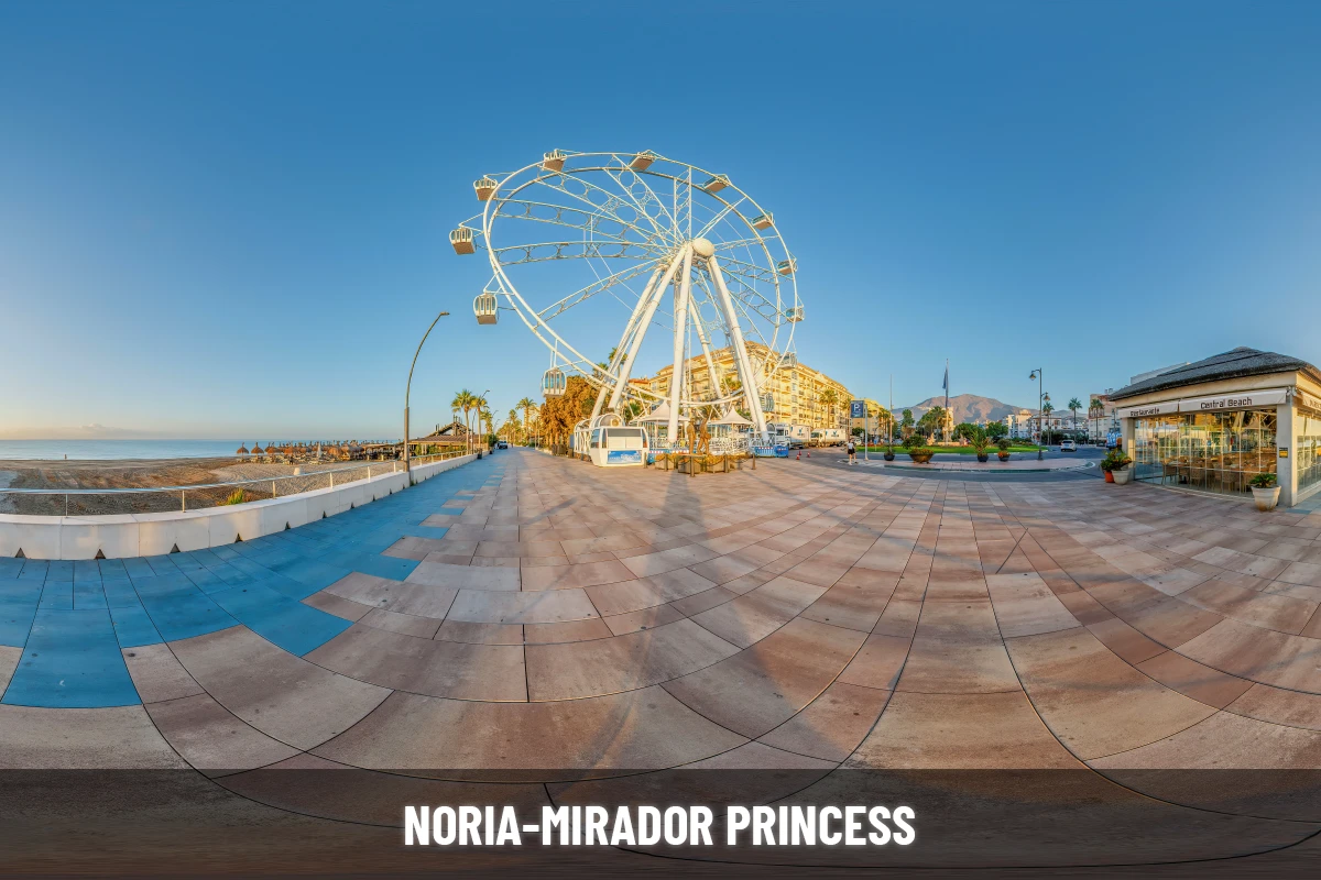 Fotografía 360º Noria-Mirador Princess