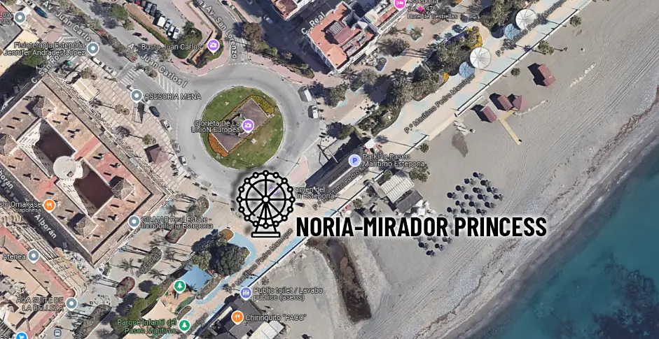 Noria-Mirador Princess en Estepona